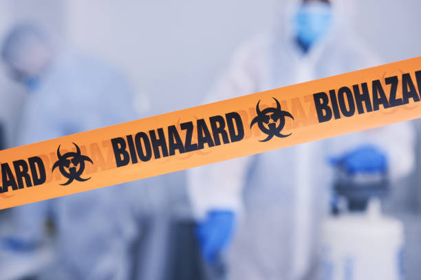 Professional Blood Cleanup technician working in Cleburne, TX